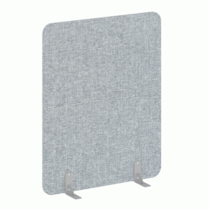 Перегородки на металлических опорах на фетровых подпятниках