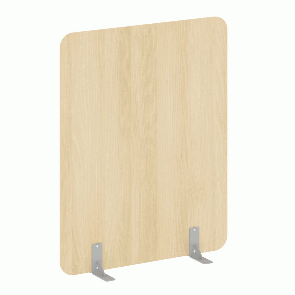 Перегородки на металлических опорах на фетровых подпятниках