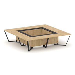 Стол переговорный квадратный