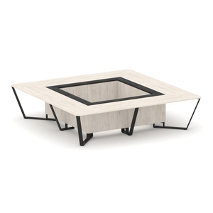 Стол переговорный квадратный