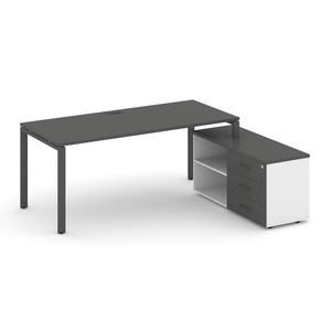 Style Project Direct Стол письменный с греденцией правой