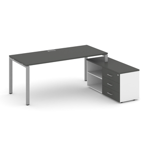 Style Project Direct Стол письменный с греденцией правой