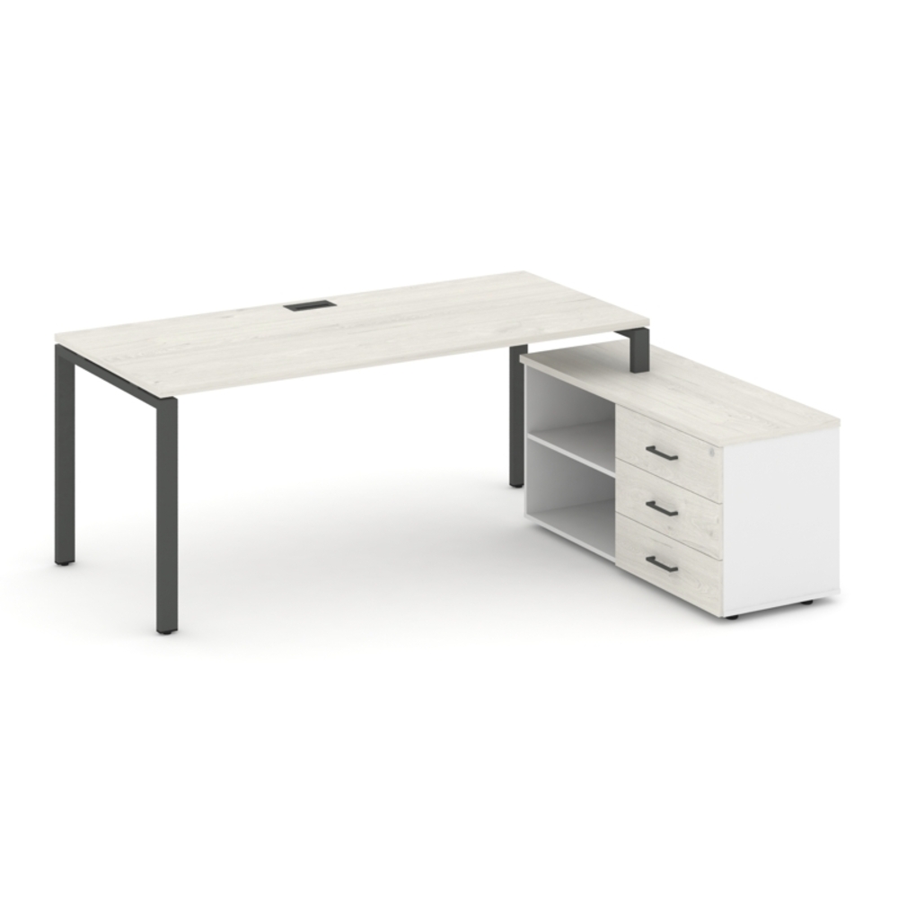 Style Project Direct Стол письменный с греденцией правой