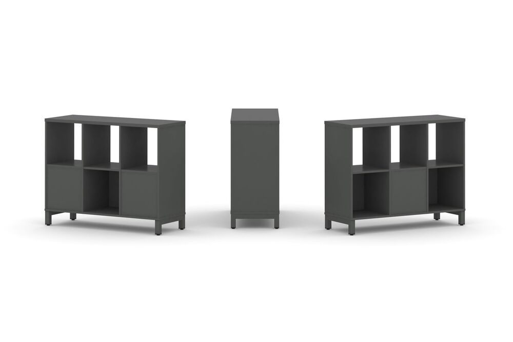 Набор стеллажа двухстороннего, 2 яруса