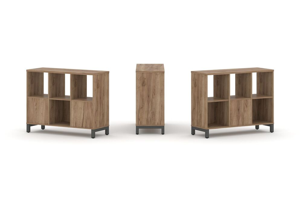 Набор стеллажа двухстороннего, 2 яруса