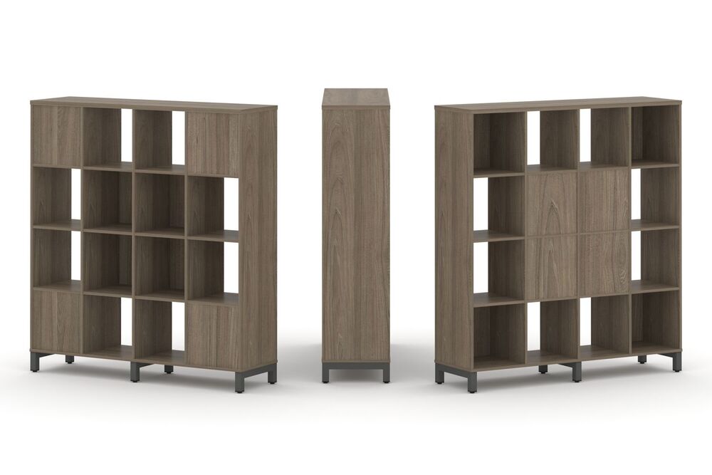 Набор стеллажа двухстороннего, 4 яруса