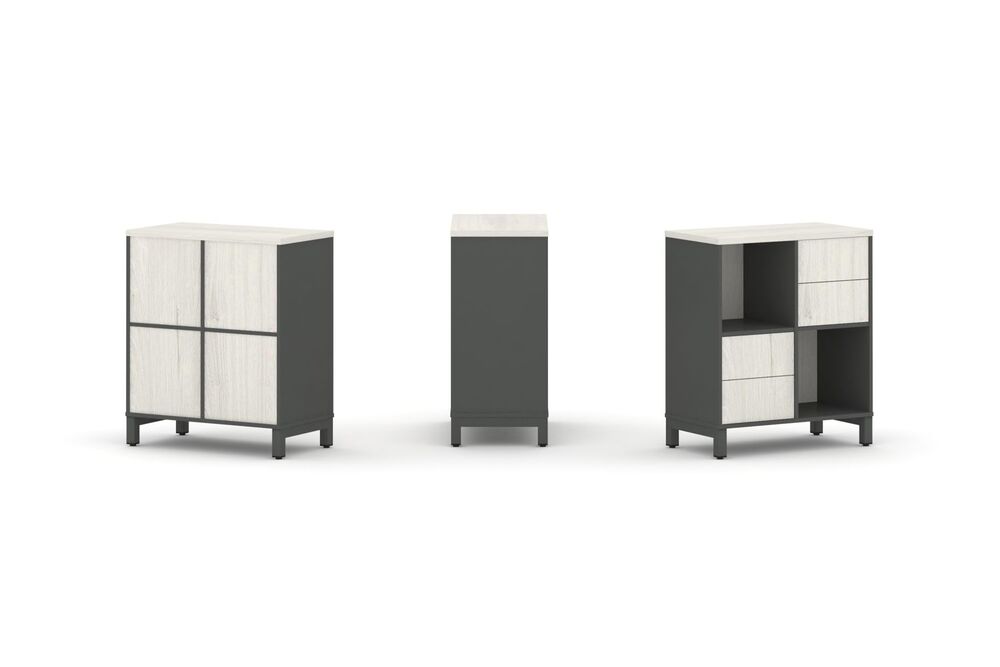 Набор стеллажа одностороннего, 2 яруса