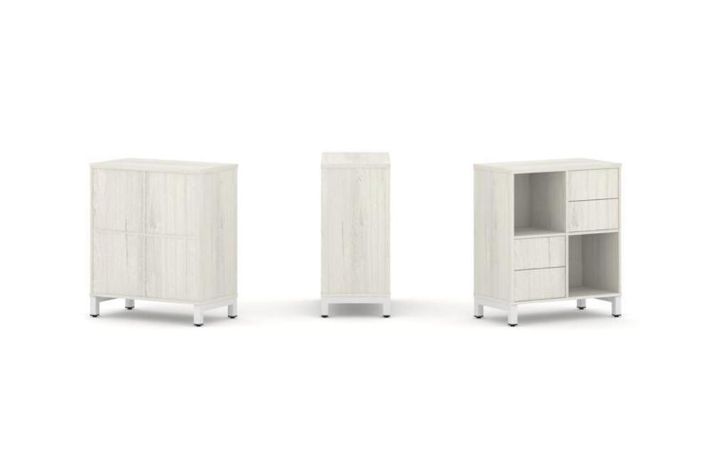 Набор стеллажа одностороннего, 2 яруса