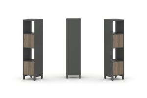 Набор стеллажа одностороннего, 4 яруса