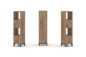 Набор стеллажа одностороннего, 4 яруса