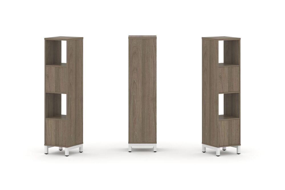 Набор стеллажа одностороннего, 4 яруса