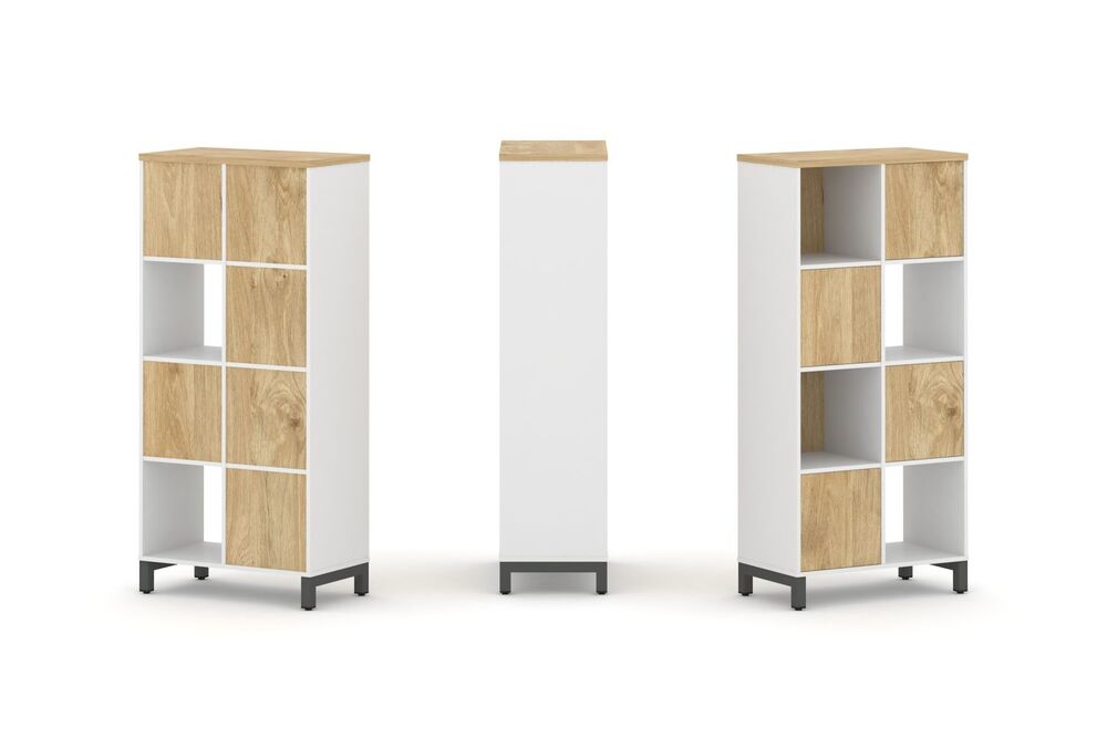 Набор стеллажа одностороннего, 4 яруса