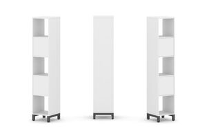 Набор стеллажа одностороннего, 5 ярусов