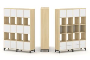 Набор стеллажа одностороннего, 5 ярусов