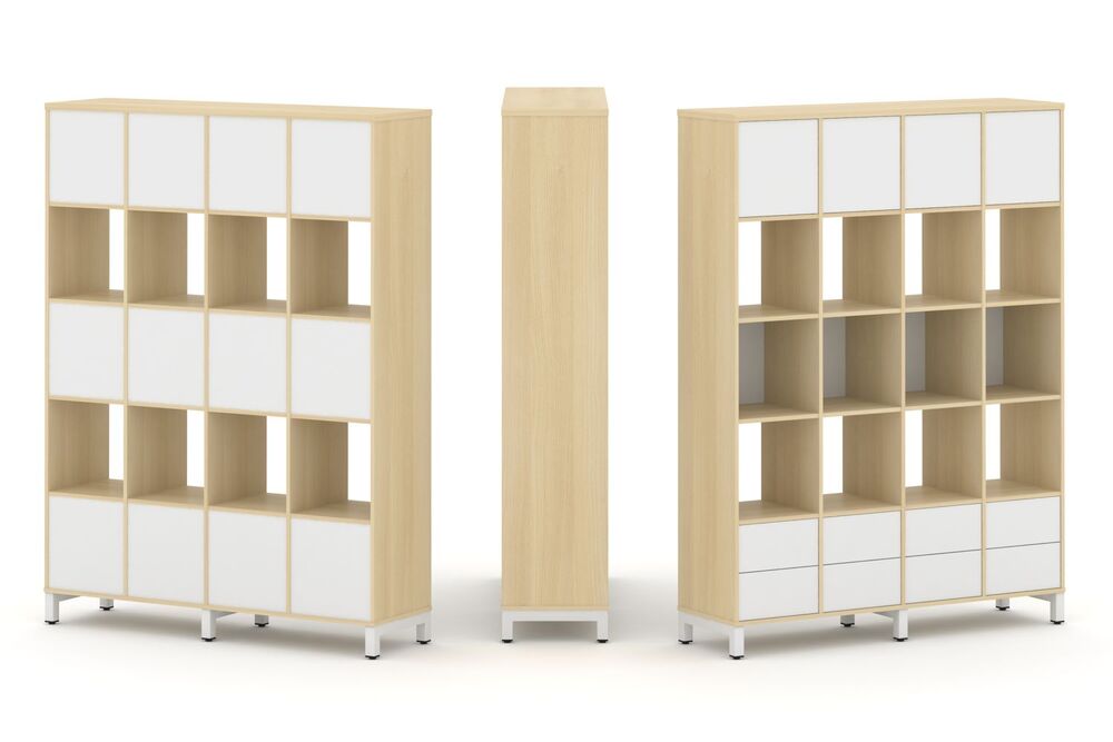 Набор стеллажа одностороннего, 5 ярусов