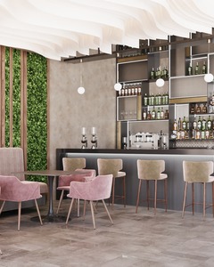 Стул полубарный