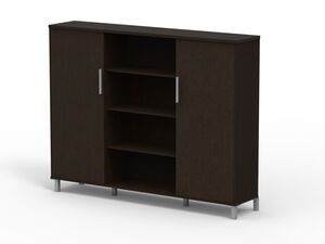 Шкаф для документов с гардеробом