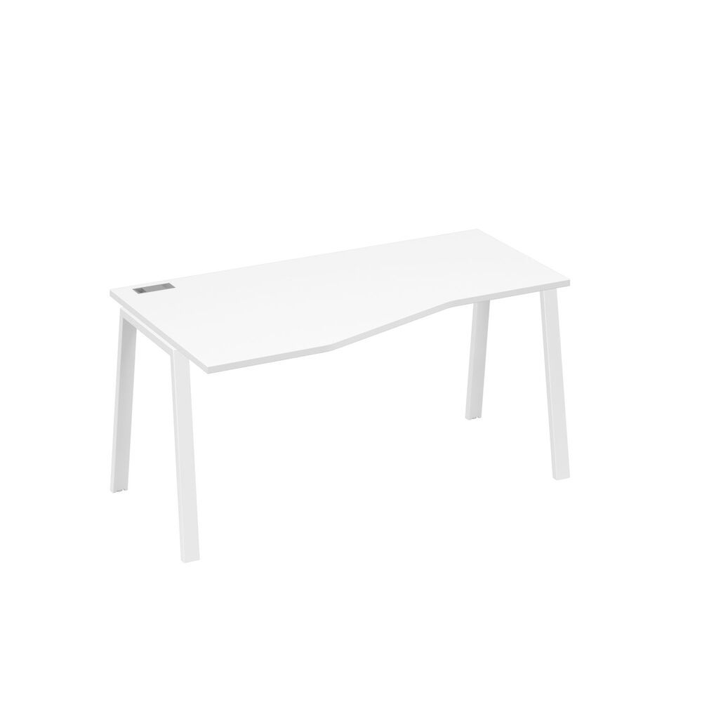 Стол эргономичный левый "Техно" на металлокаркасе TRE