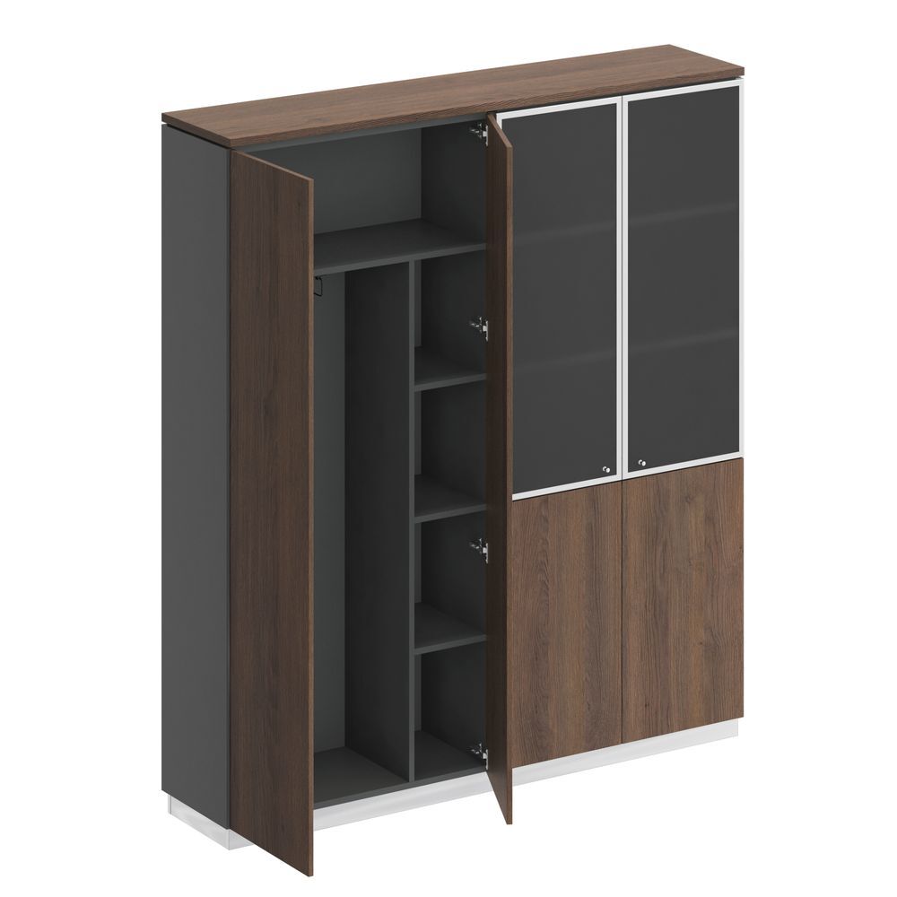 Шкаф комбинированный гардероб с полками