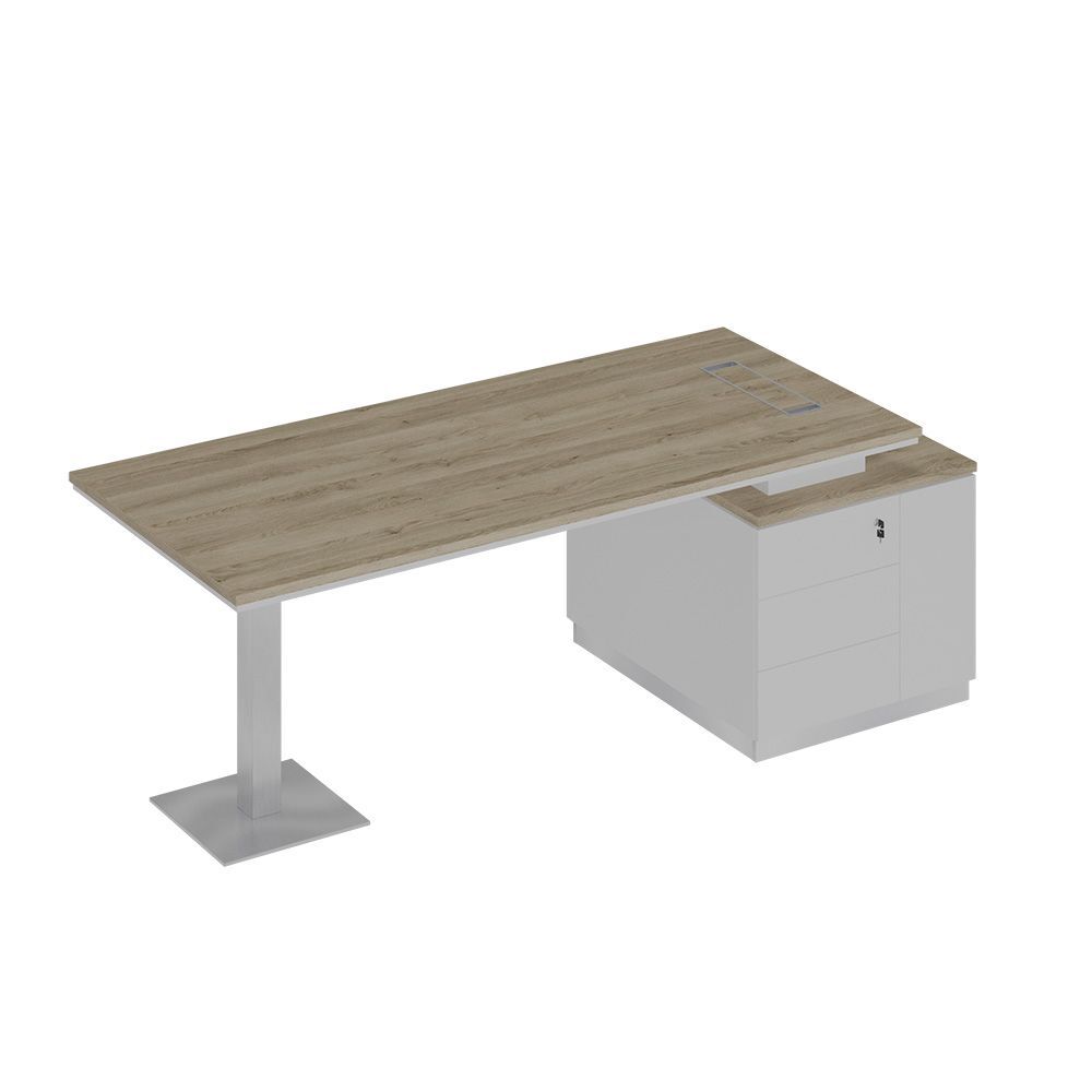 Стол на опорной тумбе