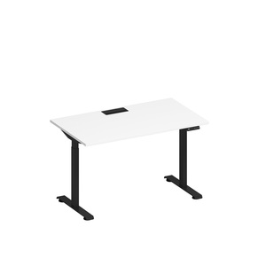 Стол письменный на электроприводе с заглушкой