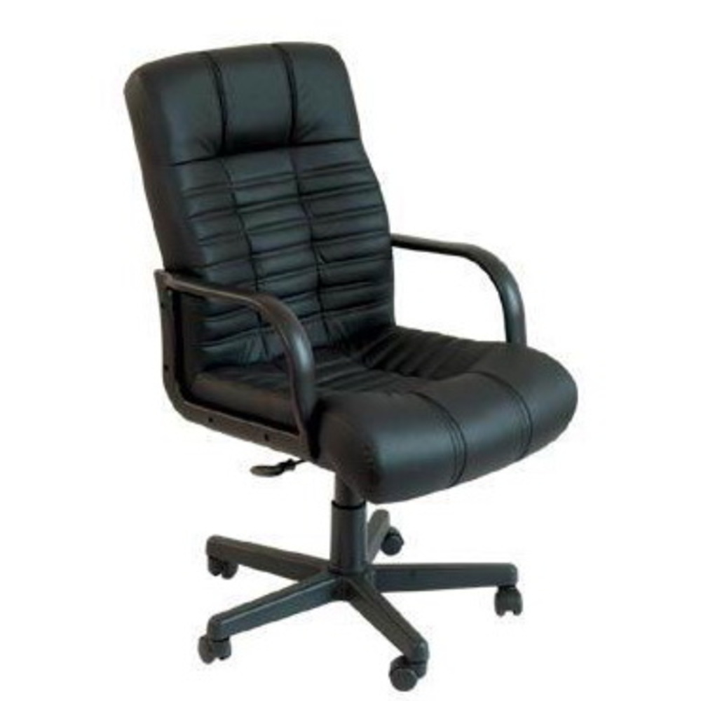 Кресло для персонала Атлант H (низкая спинка) экокожа